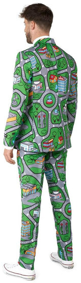 Suitmeister Men's Suits Carpet City Green