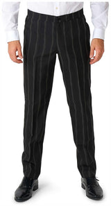 Suitmeister Men's Suits Oversized Pinstripe Black