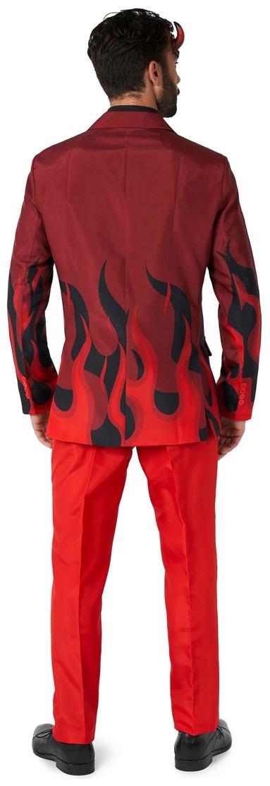 Devil Red Suit for Halloween Costume Parties and Themed Events for Men