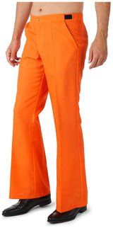 Stylish Suitmeister Men's Disco Suit in Orange for Parties Halloween Events and Theme Nights