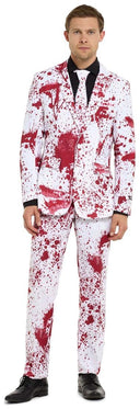 Suitmeister Men's Suits Bloody Suit White