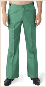 Stylish Suitmeister Men's Disco Suit Green for Halloween Events Parties and Themed Celebrations