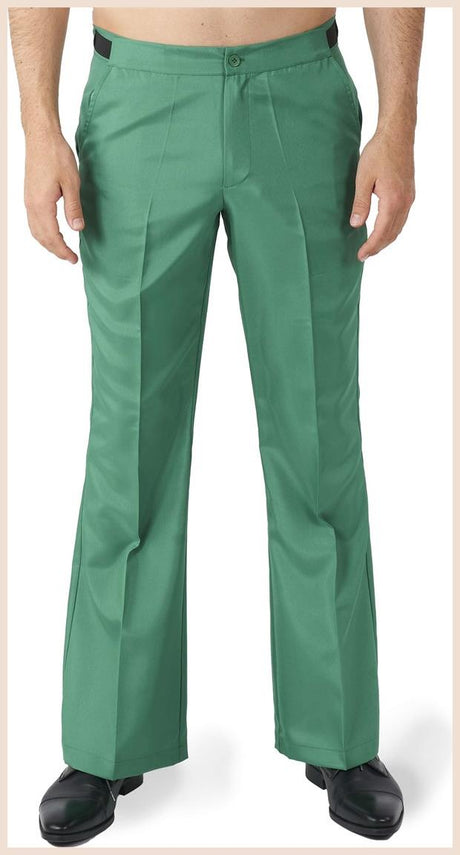 Stylish Suitmeister Men's Disco Suit Green for Halloween Events Parties and Themed Celebrations