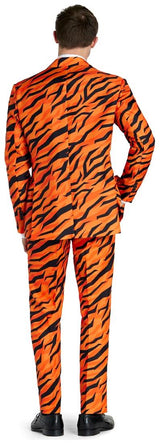 Suitmeister Men's Suits Tiger Orange