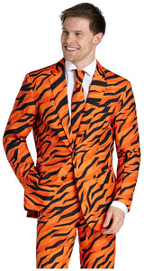 Suitmeister Men's Suits Tiger Orange