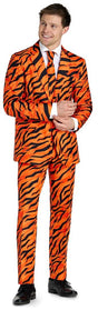 Suitmeister Men's Suits Tiger Orange