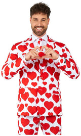 Charming Suitmeister Men's Suits Love for Valentine's Day Celebrations Parties and Events