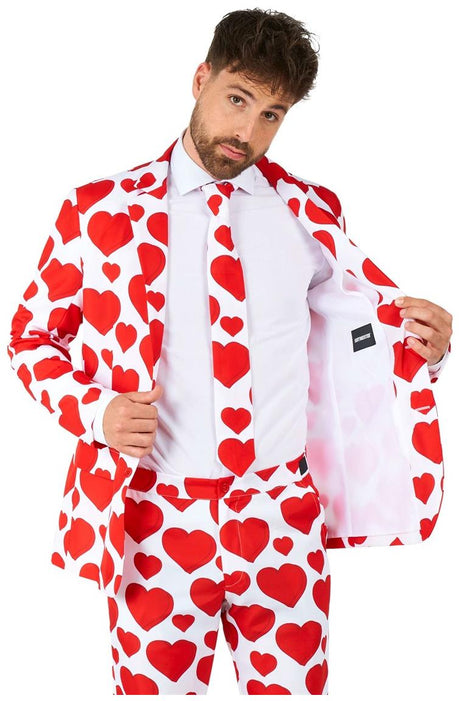 Charming Suitmeister Men's Suits Love for Valentine's Day Celebrations Parties and Events