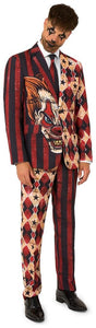 Suitmeister Men's Suits Scary Clown Red