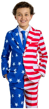 Suitmeister Boys' Suits BOYS USA Flag