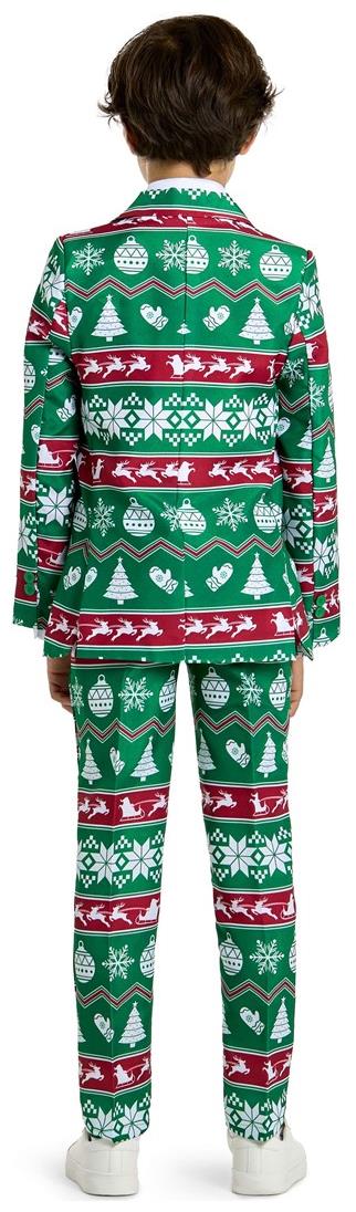 Suitmeister Boys' Suits BOYS Christmas Green Nordic