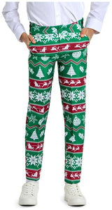 Suitmeister Boys' Suits BOYS Christmas Green Nordic