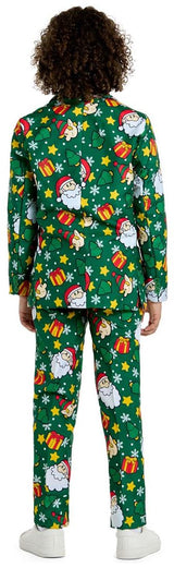 Adorable Suitmeister Boys Santa Elves Suit for Holiday Parties Christmas Gatherings and Family Celebrations