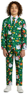 Suitmeister Boys' Suits BOYS Santa Elves Green