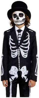 Suitmeister Boys' Suits BOYS Skeleton Grunge Black