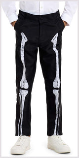 Suitmeister Boys' Suits BOYS Skeleton Grunge Black