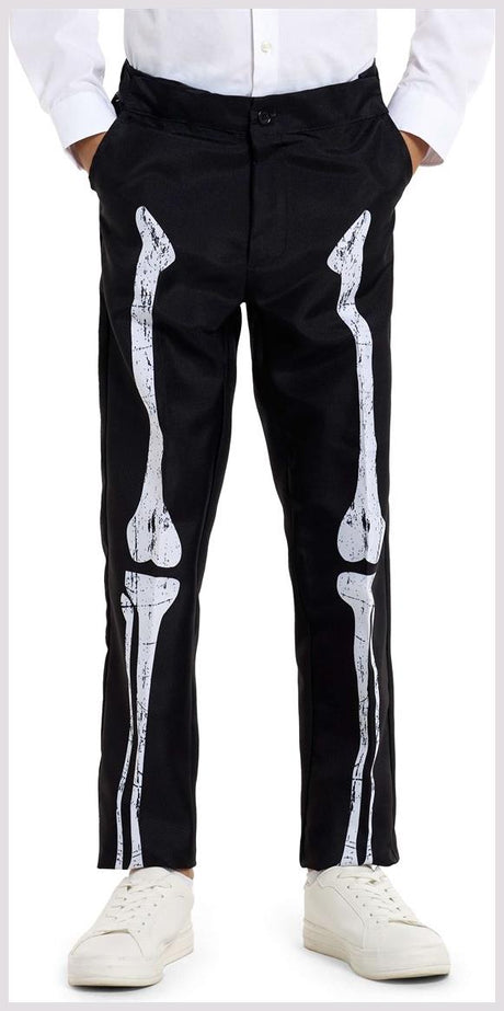 Suitmeister Boys' Suits BOYS Skeleton Grunge Black