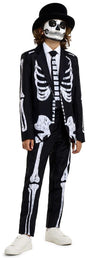 Suitmeister Boys' Suits BOYS Skeleton Grunge Black