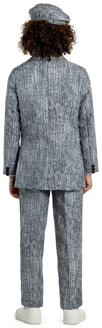 Suitmeister Boys 20's Gangster Grey Suit for Kids Halloween Parties Dress Up Events and Themed Celebrations