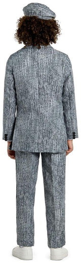 Suitmeister Boys 20's Gangster Grey Suit for Kids Halloween Parties Dress Up Events and Themed Celebrations