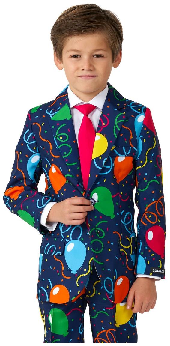 Colorful Suitmeister Boys' Confetti Balloons Suit for Birthday Parties Weddings and Holiday Celebrations