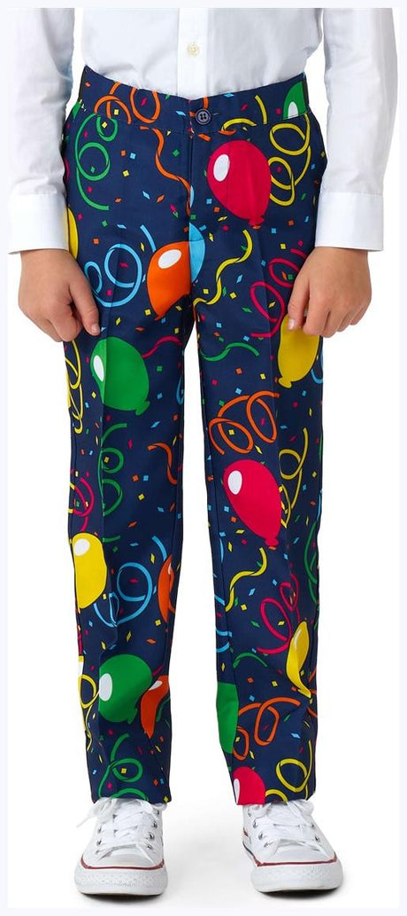 Suitmeister Boys' Suits BOYS Confetti Balloons Navy