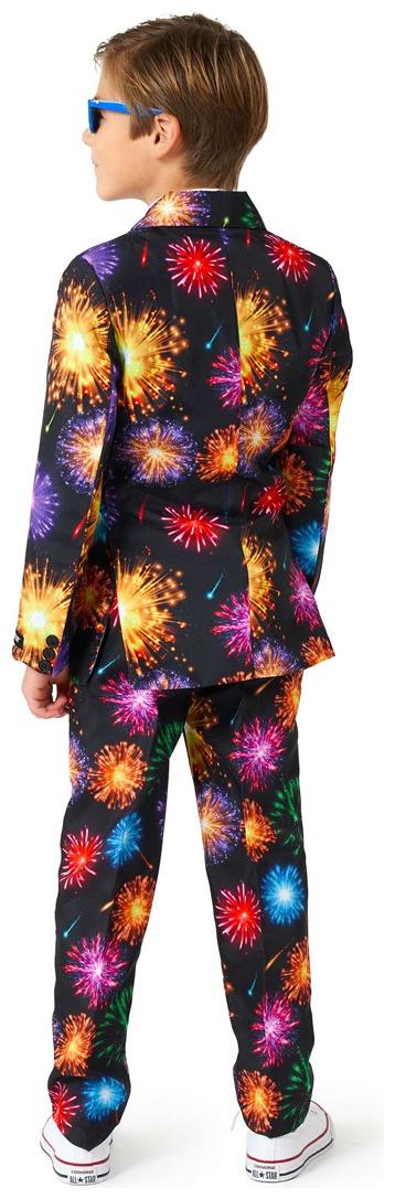 Suitmeister Boys' Suits BOYS Fireworks Black