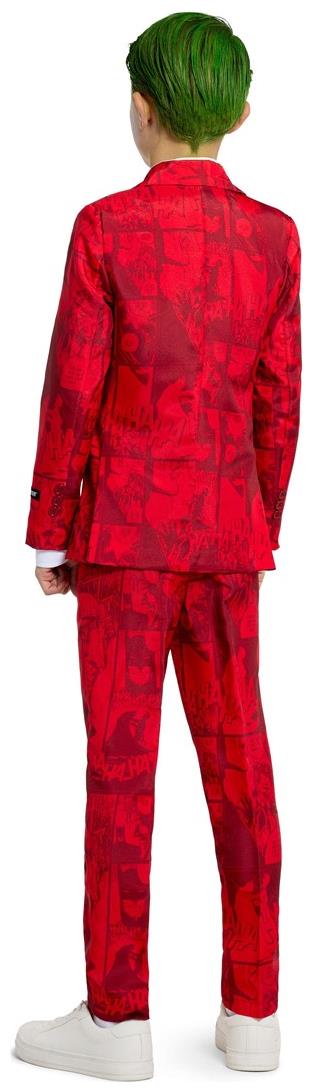 Scarlet Joker Boys Suit for Halloween Comic Book Parties and Costume Events