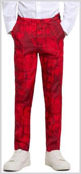 Scarlet Joker Boys Suit for Halloween Comic Book Parties and Costume Events