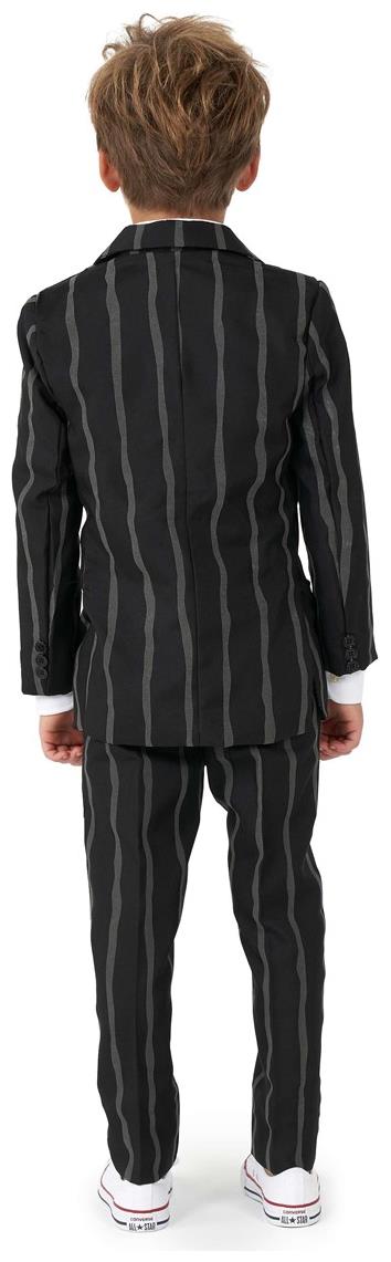 Glow in the Dark Oversized Pinstripe Suit for Boys Halloween Parties and Special Occasions