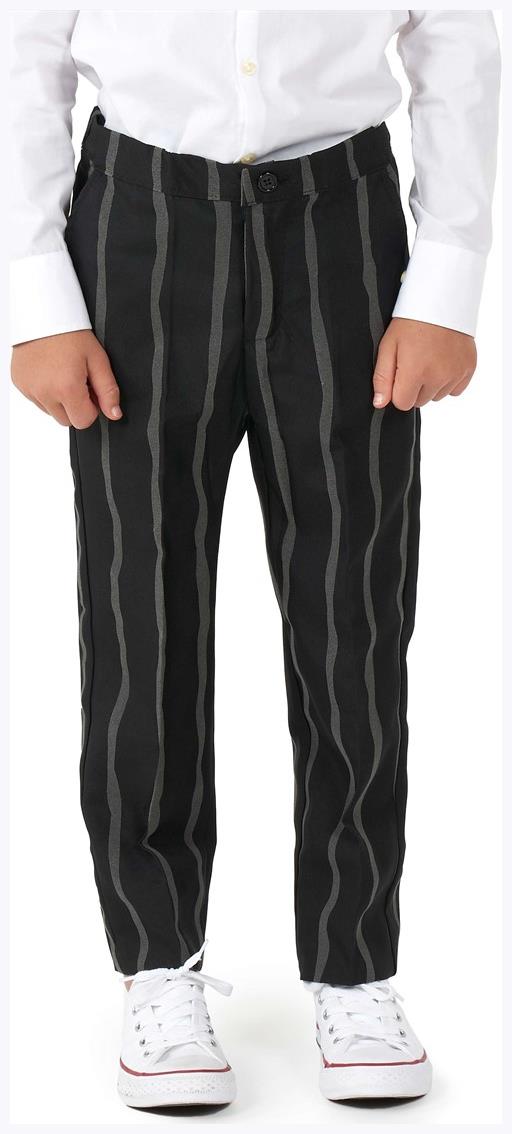 Glow in the Dark Oversized Pinstripe Suit for Boys Halloween Parties and Special Occasions