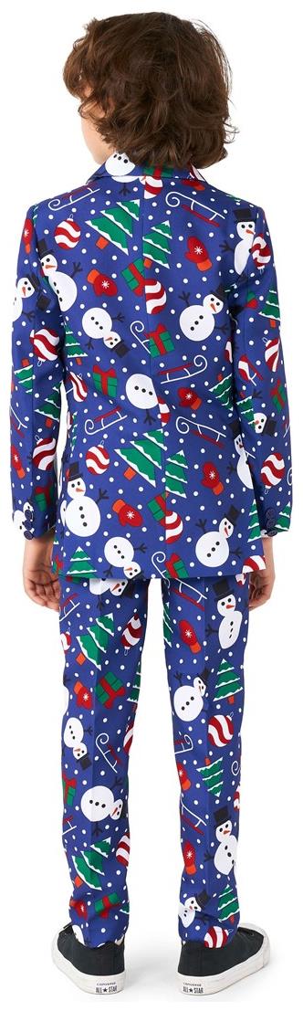 Charming Suitmeister Boys Christmas Snowman Suit for Holiday Gatherings and Festive Family Photos