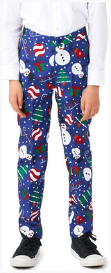 Charming Suitmeister Boys Christmas Snowman Suit for Holiday Gatherings and Festive Family Photos