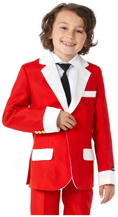 Suitmeister Boys' Suits BOYS Santa Faux Fur
