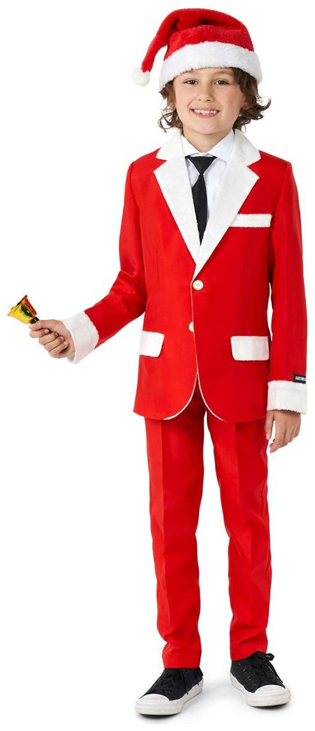Suitmeister Boys' Suits BOYS Santa Faux Fur