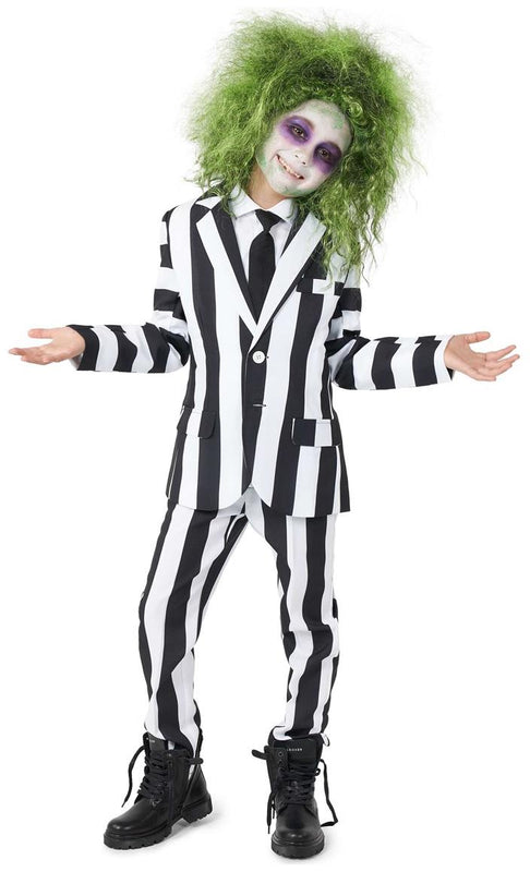 Suitmeister Beetlejuice Boys Costume for Halloween Parties Themed Events and Dress-Up Fun