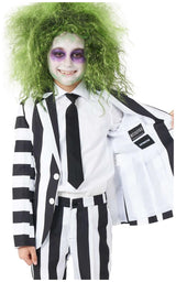 Suitmeister Beetlejuice Boys Costume for Halloween Parties Themed Events and Dress-Up Fun