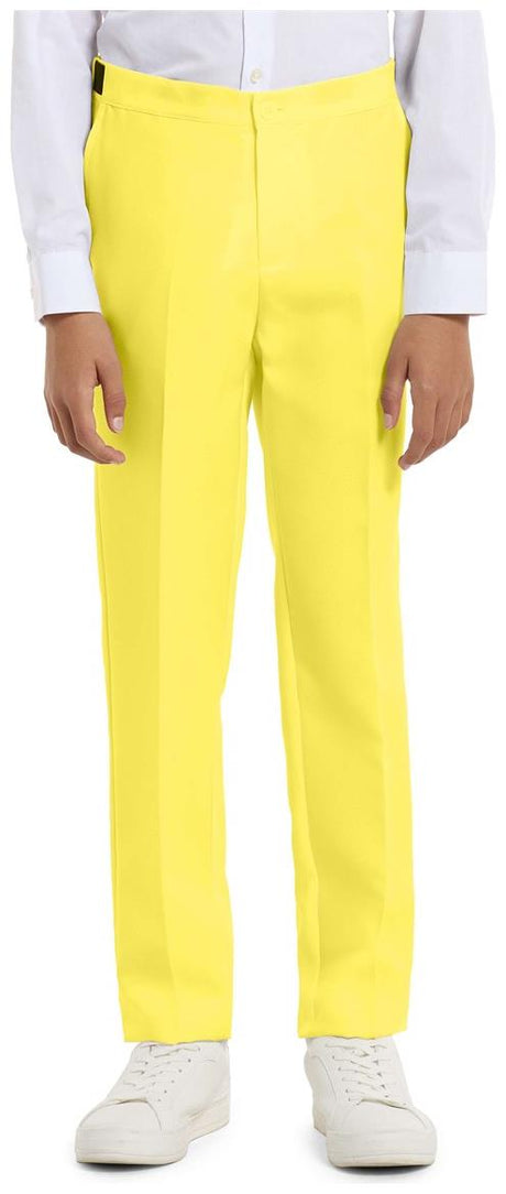 Stylish Suitmeister Boys Solid Yellow Suit for Kids Parties Events and Celebrations