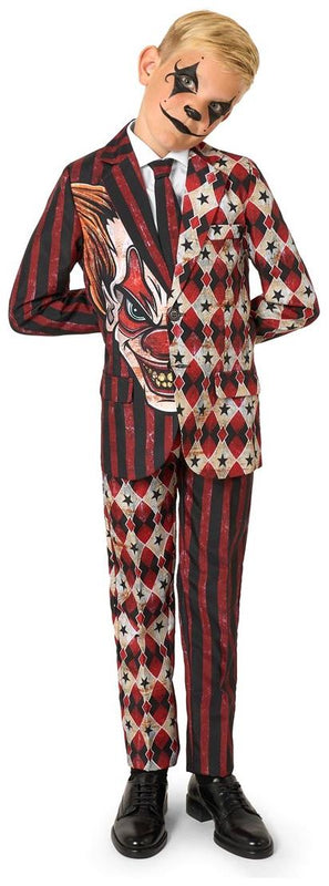 Suitmeister Boys' Suits BOYS Scary Clown Red