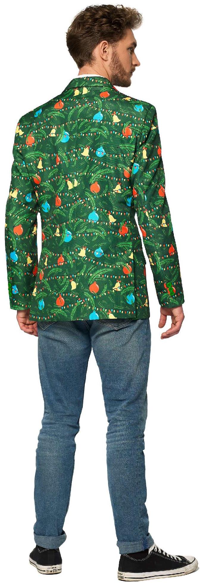 Suitmeister Men's Blazers Christmas Green Tree - Light Up
