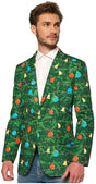 Suitmeister Men's Blazers Christmas Green Tree - Light Up