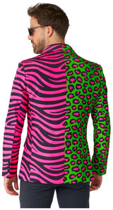 Suitmeister Men's Blazers Party Animal Neon