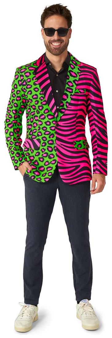 Suitmeister Men's Blazers Party Animal Neon