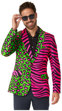Suitmeister Men's Blazers Party Animal Neon