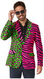Suitmeister Men's Blazers Party Animal Neon