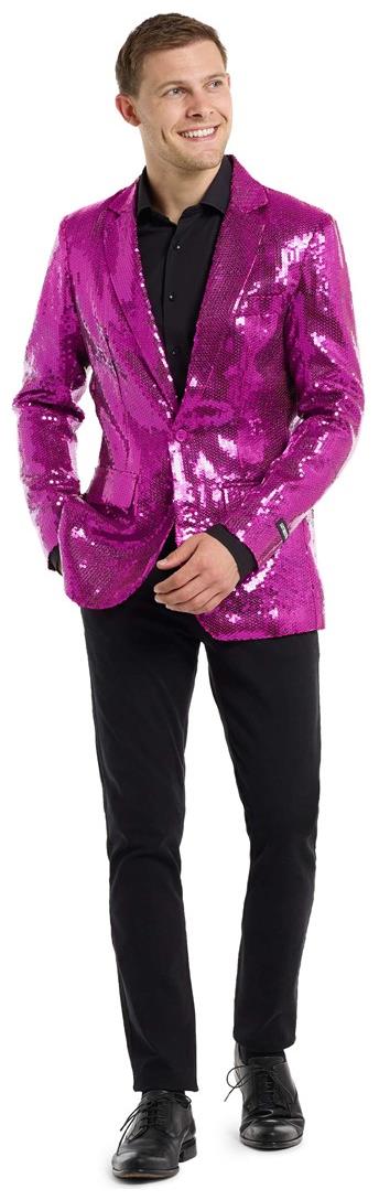 Suitmeister Men's Blazers Sequins Pink