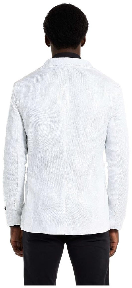 Suitmeister Men's Blazers Sequins White