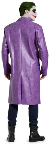 Official Suitmeister Joker Coat for Halloween Parties Superhero Events and Costume Contests