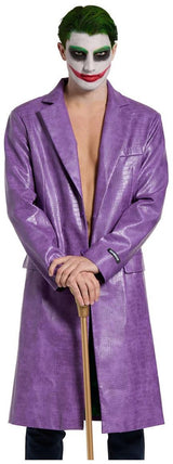 Official Suitmeister Joker Coat for Halloween Parties Superhero Events and Costume Contests