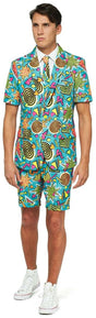 Suitmeister Men's Summer Suits SUMMER Retro Blue 90's Icons